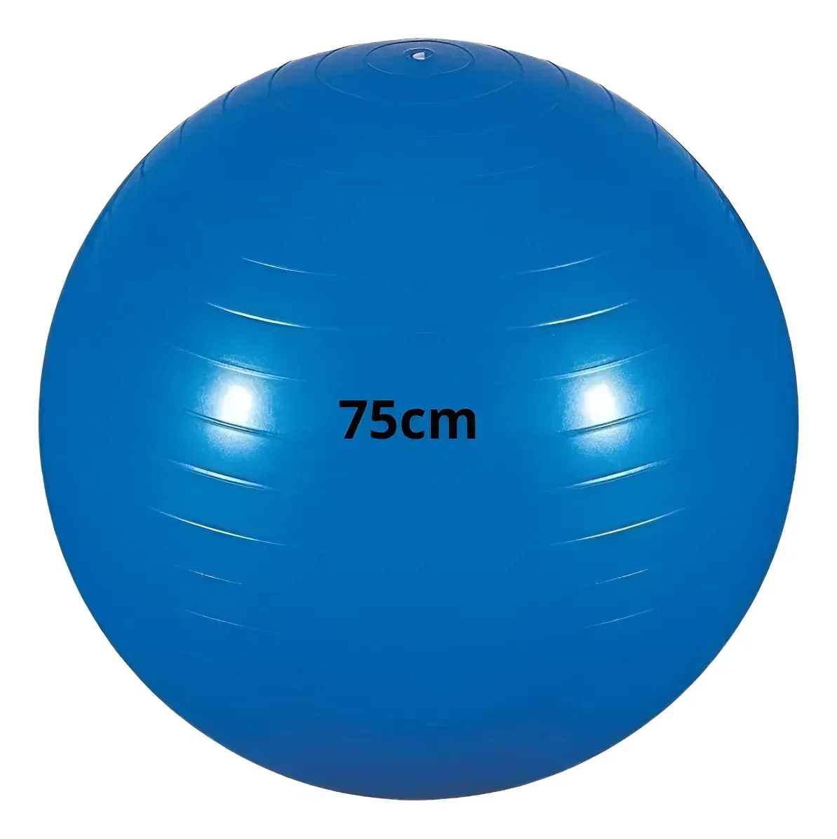 Bola Suiça Pilates Fisioterapia 75cm Yoga Gestante Funcional Azul