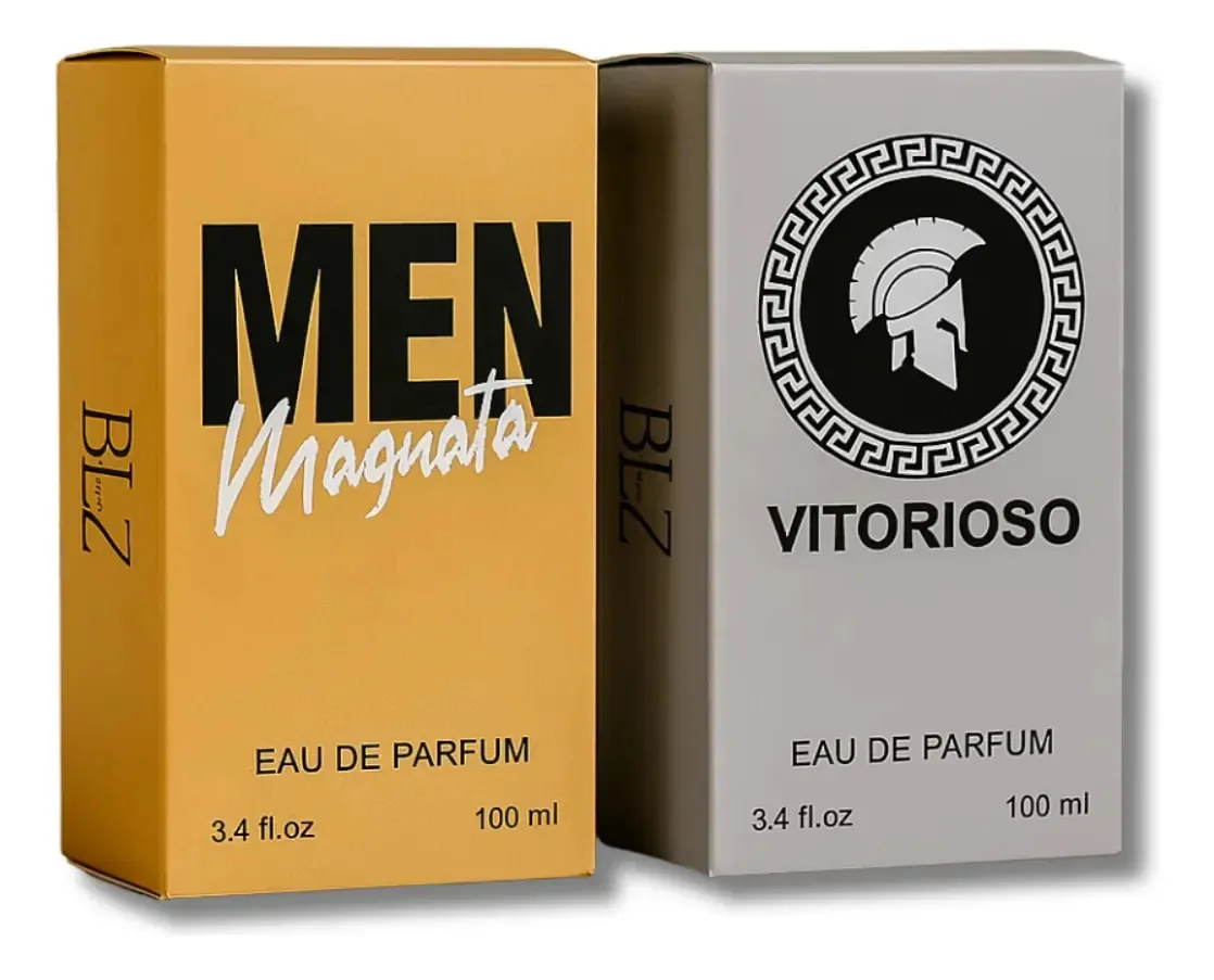 02 Perfumes Masculinos Magnata Men + Vitorioso 100ml