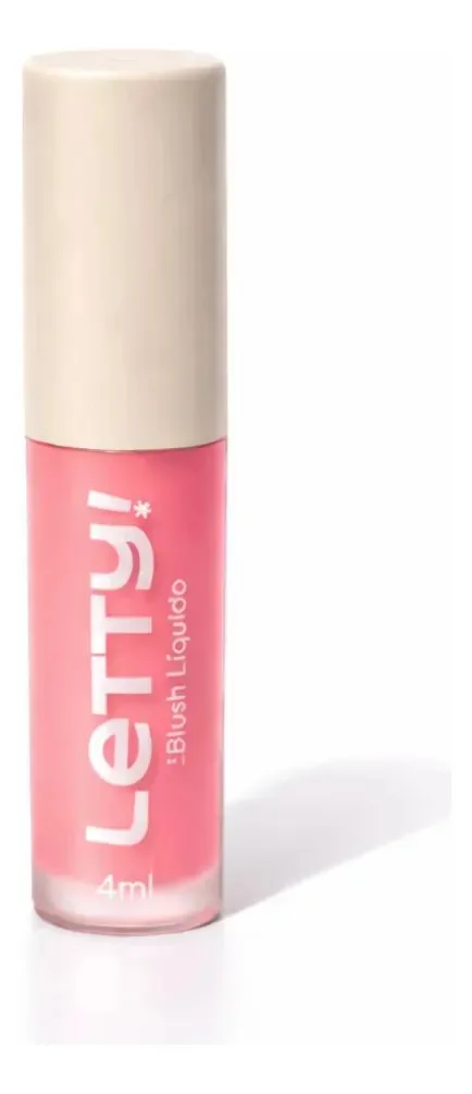 Grudi Blush Liquido Letty Cosméticos Soft