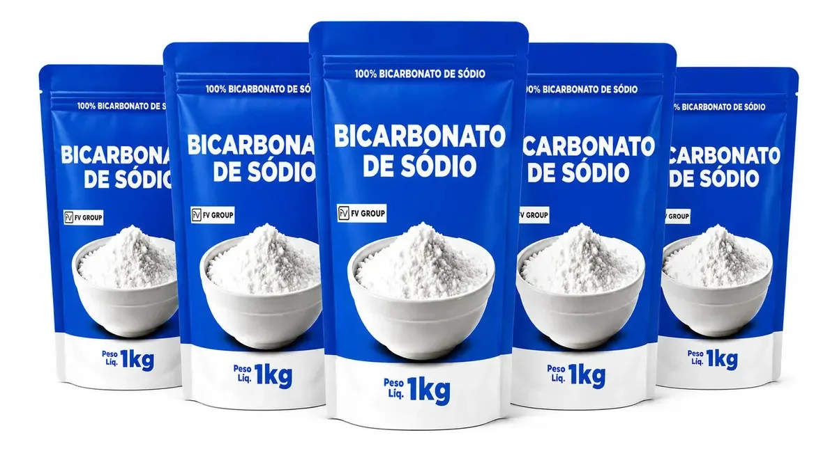 Bicarbonato FV Group Bicarbonato de sódio 100% Unidade 1 5 kg