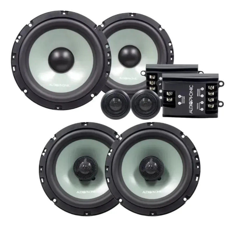 Combo Kit 2 Vias Audiophonic Ks 6.3 / Coaxial Cs650.v3
