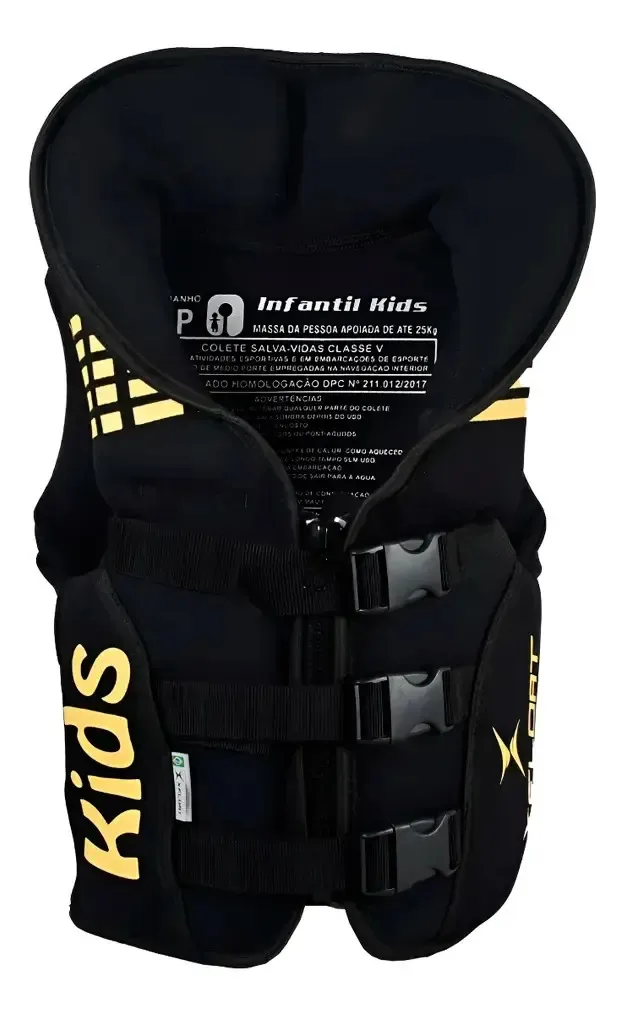 Colete Salva Vidas Kids Neoprene Homologado P - X-float