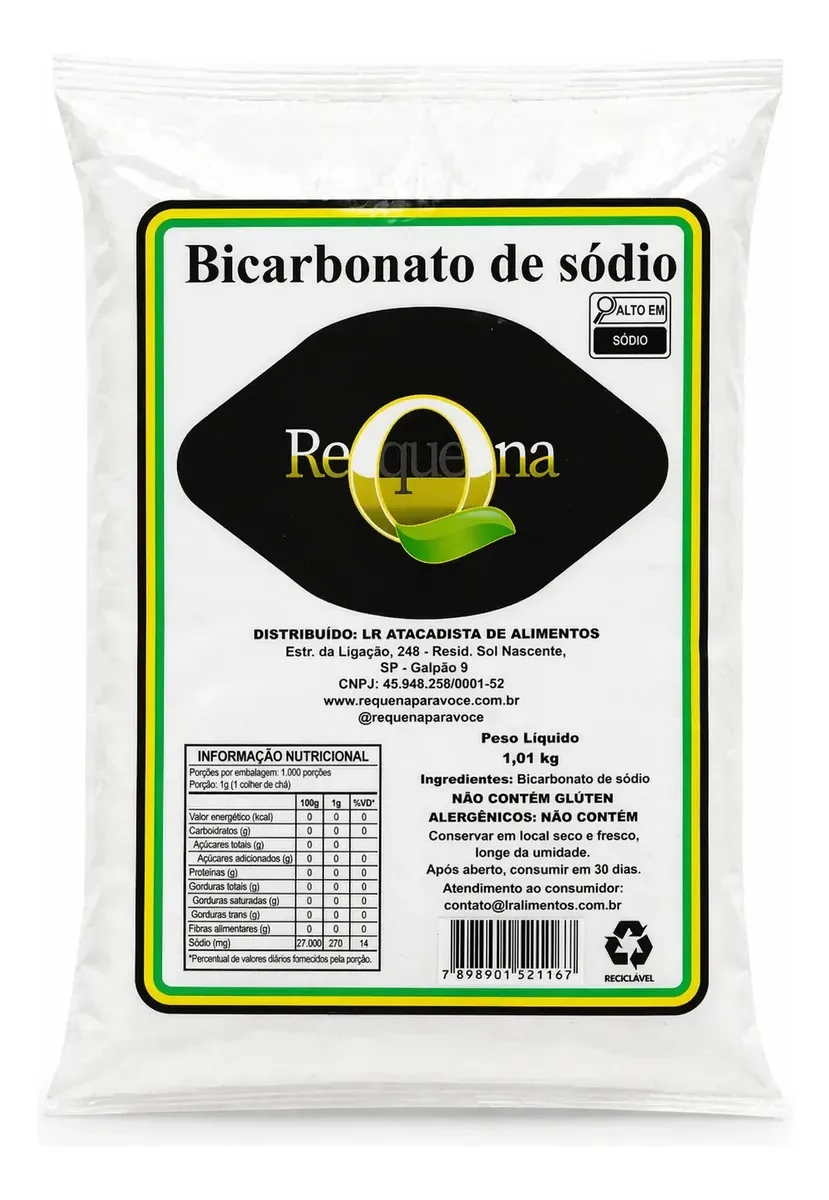 Bicarbonato De Sodio 4kg Puro Alimenticio