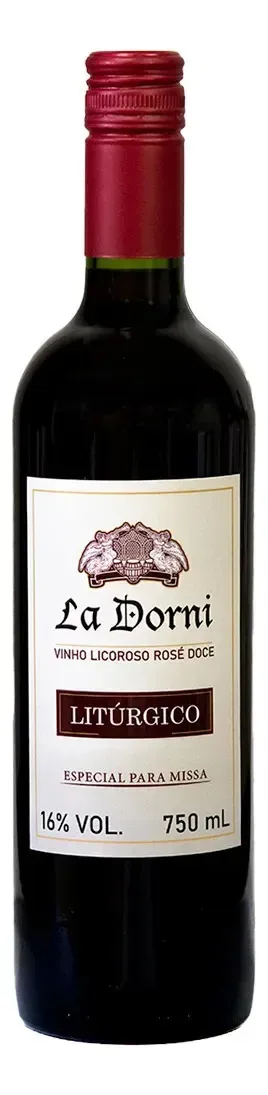 Vinho Licoroso Rosé Canônico Litúrgico E Consumo Mesa 750ml