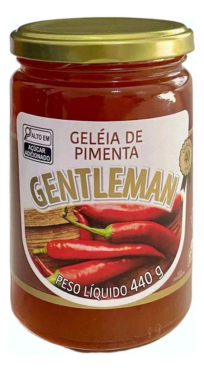 Geleia De Pimenta Gentleman 440 G