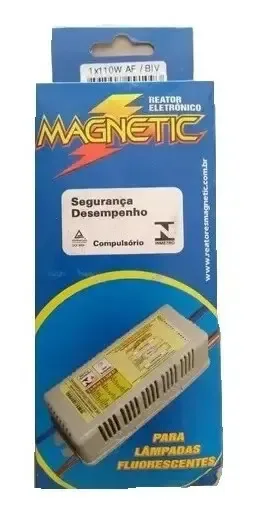 Reator Eletronico 1x110 Af Biv Magnetic