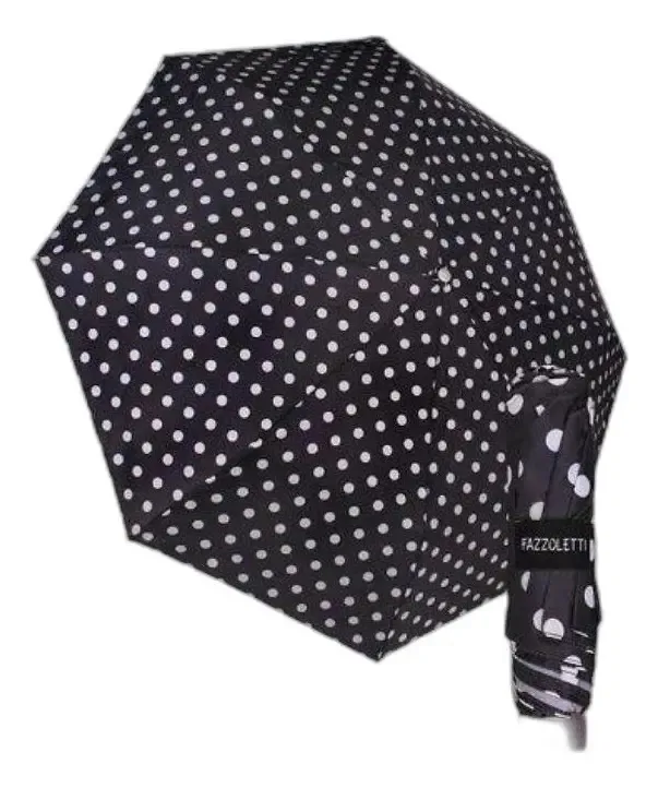 Guarda-chuva Mini Preto Fazzoletti