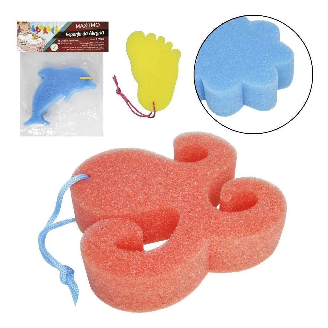 Esponja / Bucha De Espuma Para Banho Sortidos