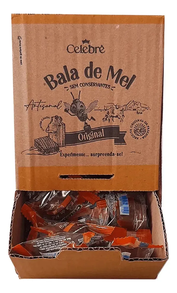 Bala De Mel E Gingibre Celebre