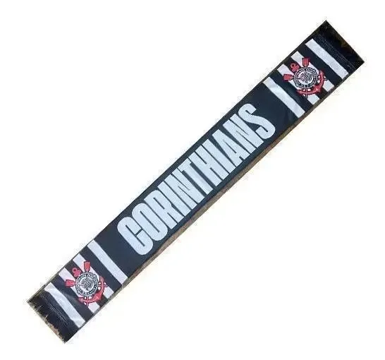Cachecol Corinthians Dupla Face