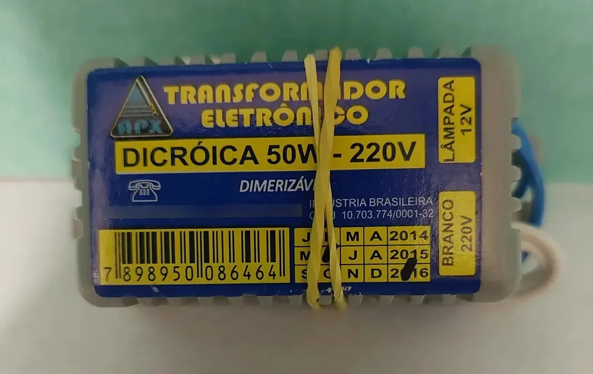 Reator Eletronico Dimerizavel 50w Saida 12v Apx