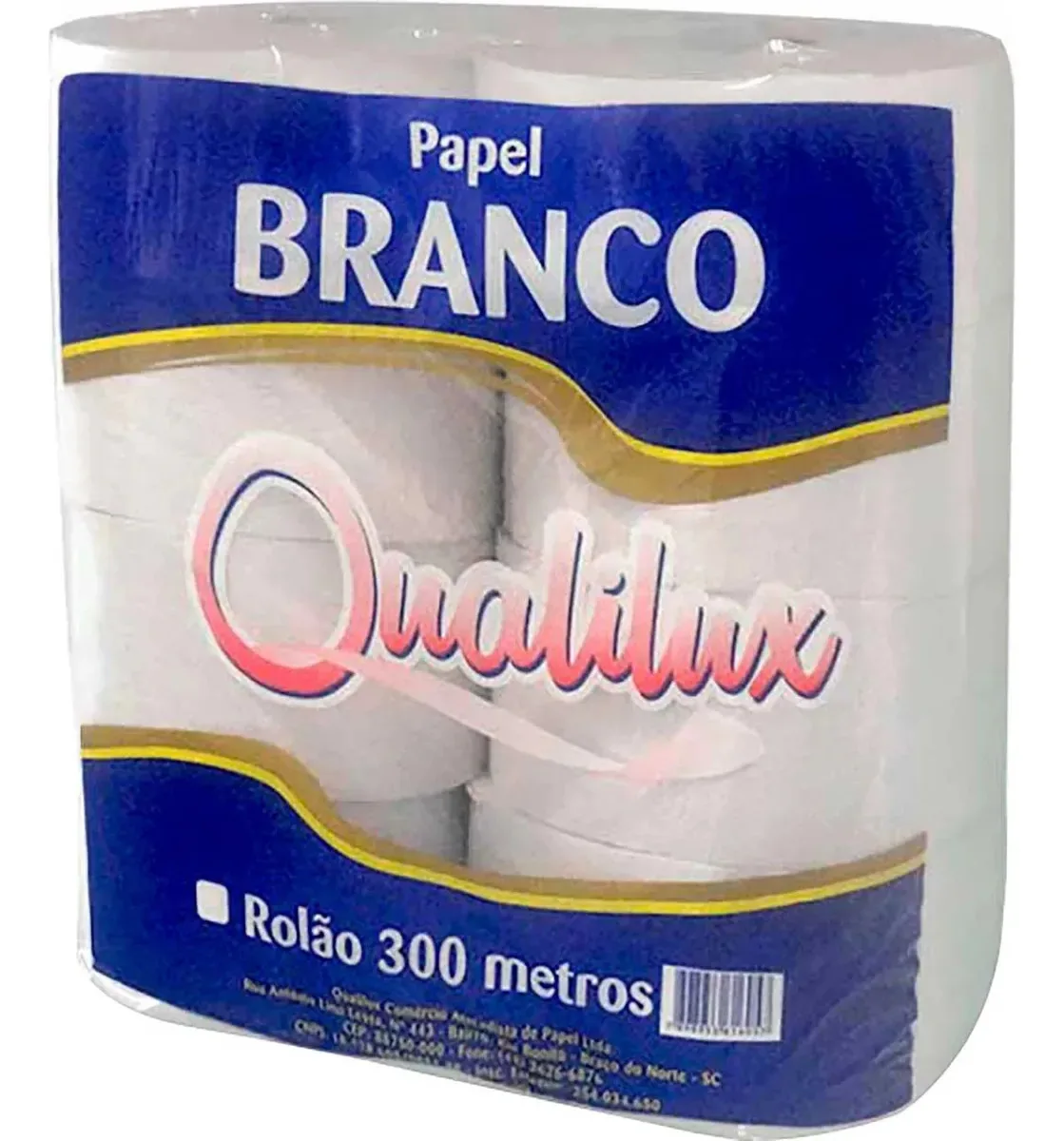 Quali Papel Rolao 100 Bra 8x10x300 Padrao
