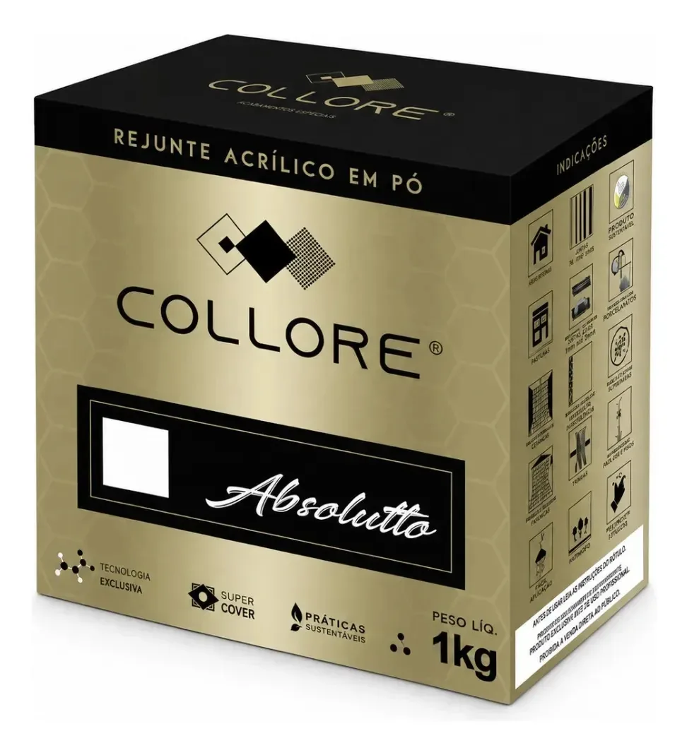 Rejunte Acrílico Pratiko Absoluto - Cor Ocre