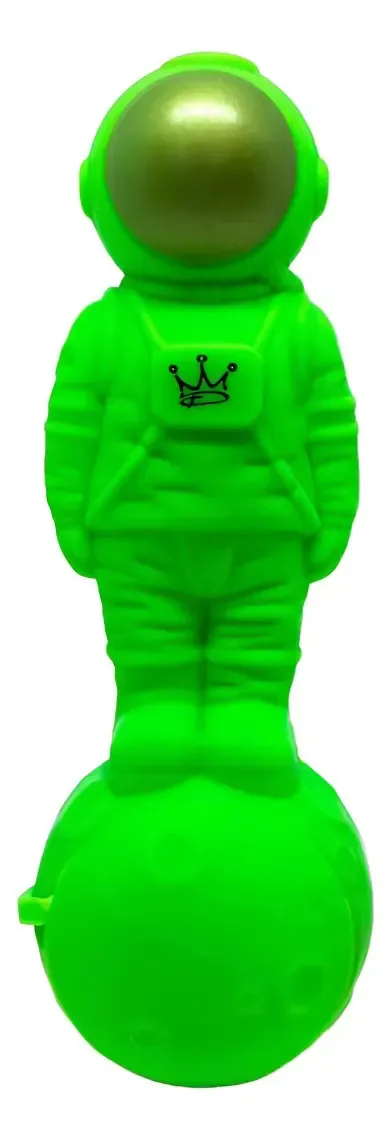 Astronauta Mini Bong Nectar Extractor Ponteira Titanio Cor Verde