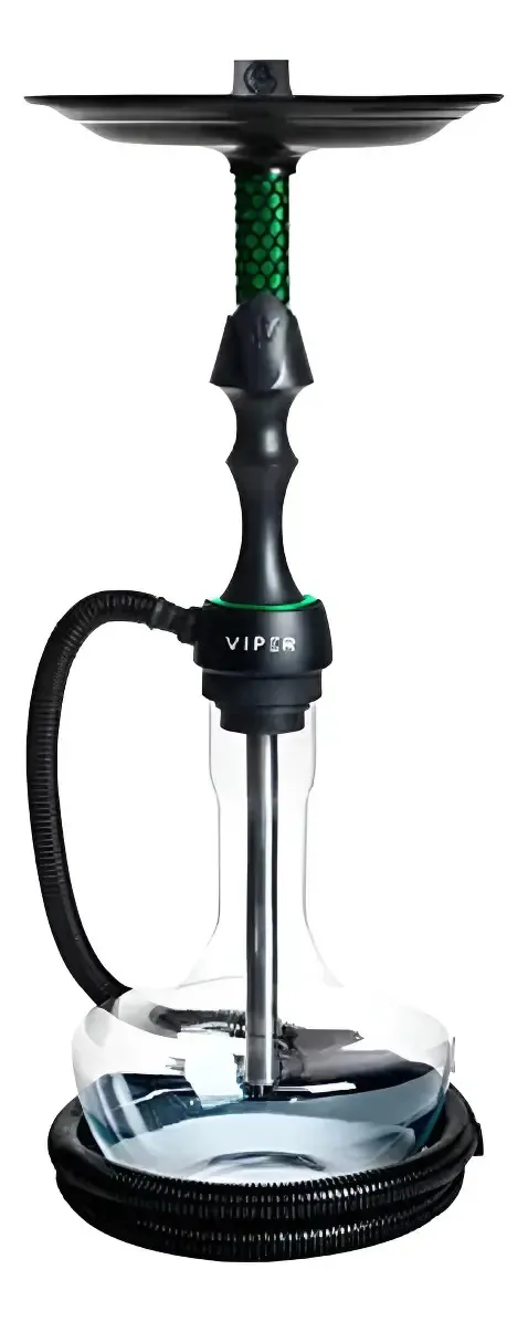 Narguile Completo Triton Viper Caixa - Verde Verde