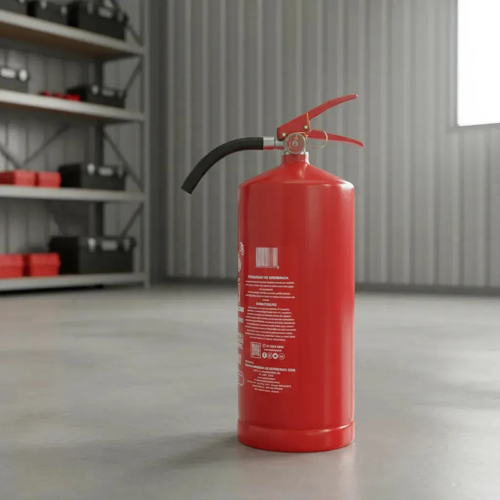Extintor Industrial Pqs 8kg Bc 30b-c 01 Ano