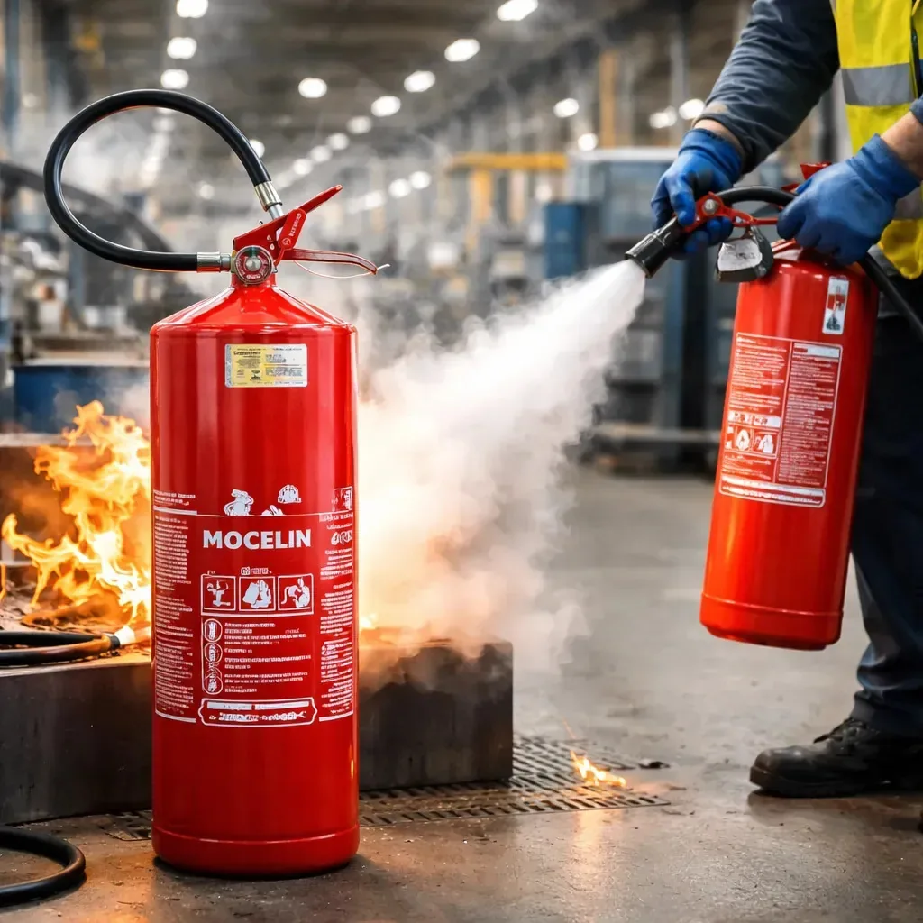 Extintor Industrial Pqs 12kg Abc 6a-40b-c 01 Ano