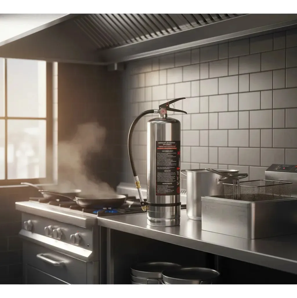 Extintor Industrial Cozinha Classe K 09 Litros