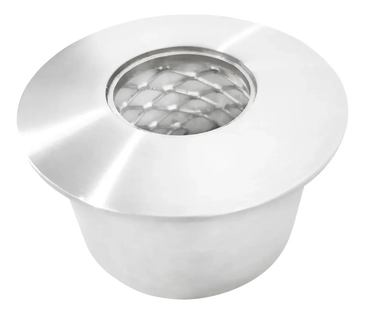 Queimador Ecológico Redondo Para Lareira 13cm Inox 304