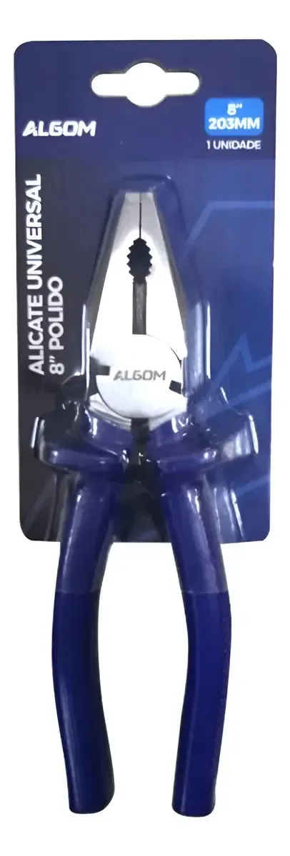 Alicate Universal 8 Polido Algom