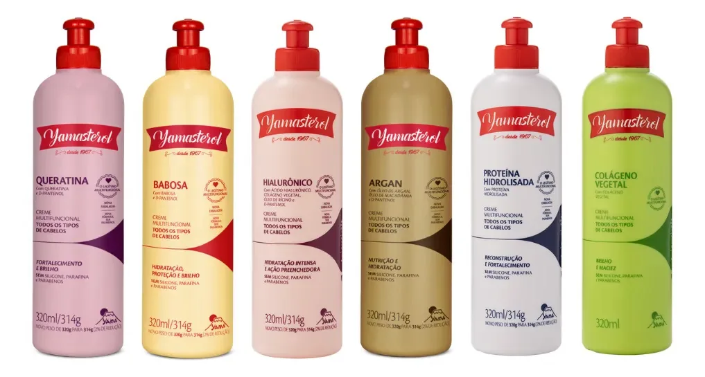 Kit Promocional Yamasterol Linha Completa 320ml Com 6