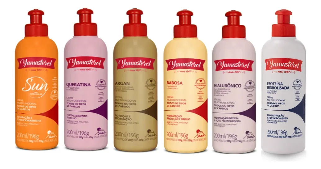 Kit Promocional Yamasterol Linha Completa 200ml Com 6