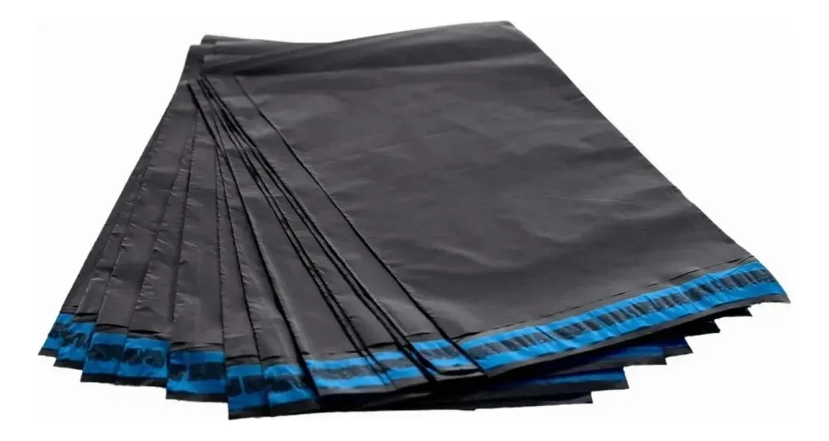 Envelope Segurança 19x25 Preto Lacre Inviolável Kit 500un