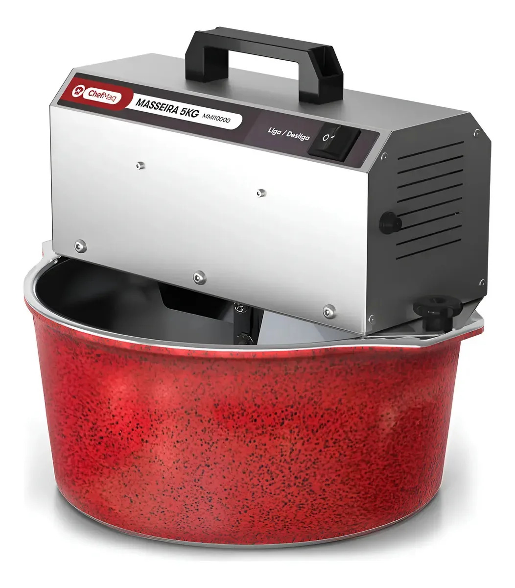 Misturador/panelinha Elétrico Chefmaq 10l - Doces E Salgados Cor Vermelho