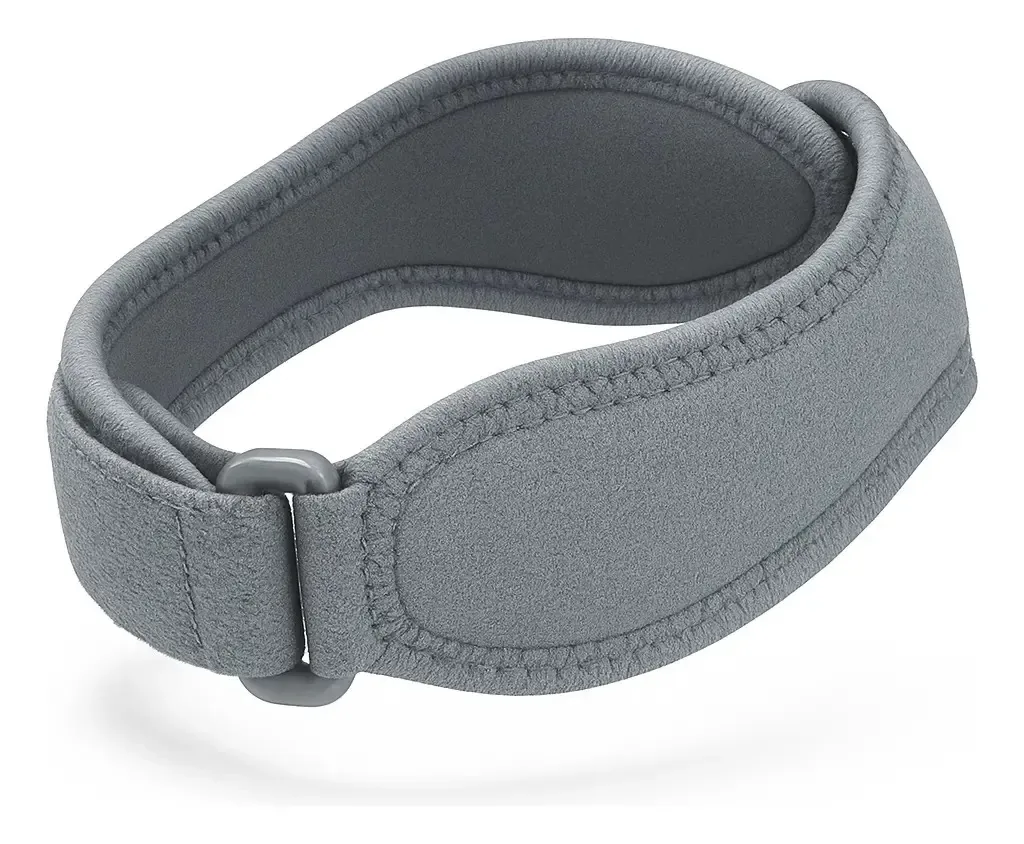 Cinta Tennis Elbow Antebraço Dor Epicondilite Ajustável Cor Cinza