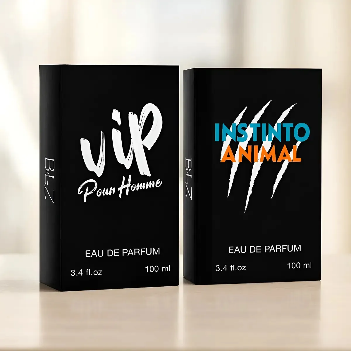 02 Perfumes Masculinos Vip Homme + Instinto Animal 100ml