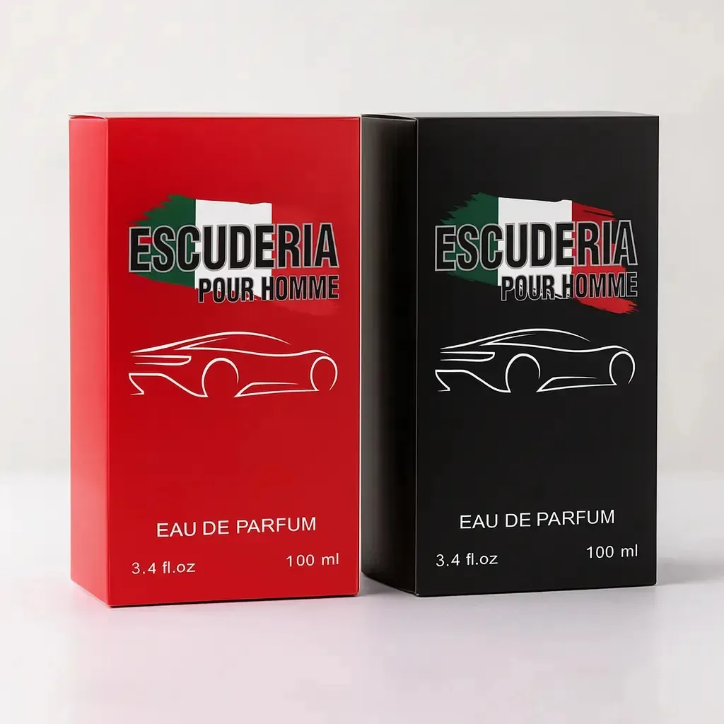 02 Perfumes Masculinos Ref 100ml - Black + Red