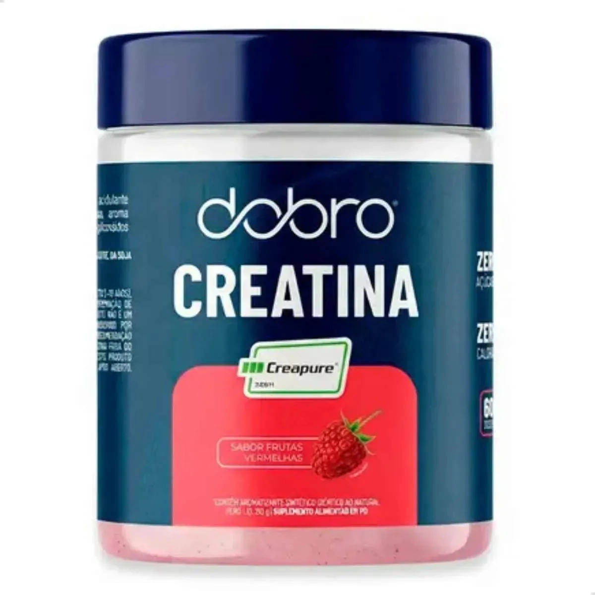 Creatina Dobro Creapure 210g Sabores Frutas Tropicais/verm. Frutas Vermelhas
