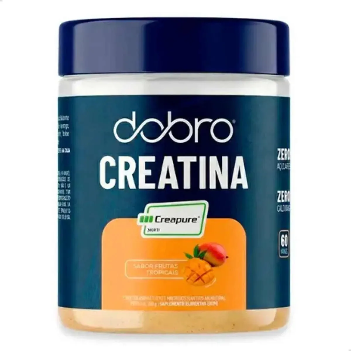 Creatina Dobro Creapure 210g Sabores Frutas Tropicais/verm. Frutas Tropicais