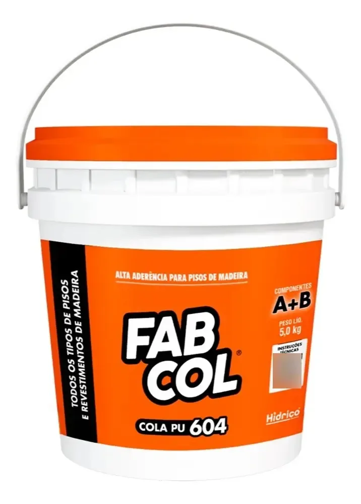 Cola Pu Fabcol 604 5kg Bi - Componete - Cola Para Taco Branco
