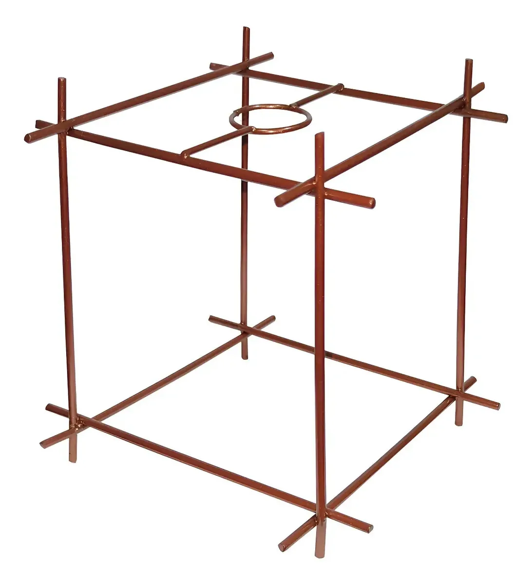Cupula De Aramado Dado Para Pendentes E Abajures Cor Cobre Liso