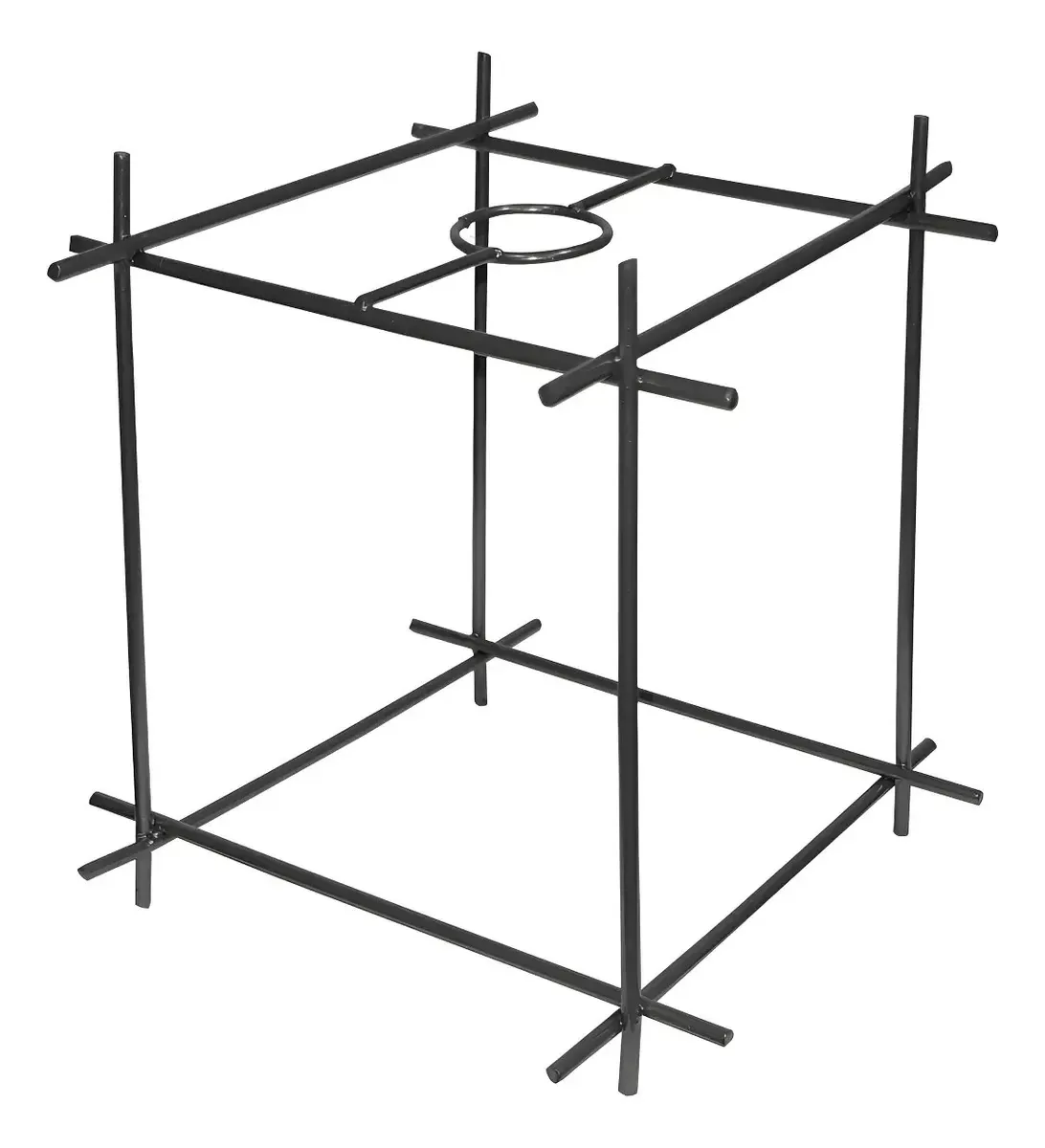 Cupula De Aramado Dado Para Pendentes E Abajures Cor Preto Liso