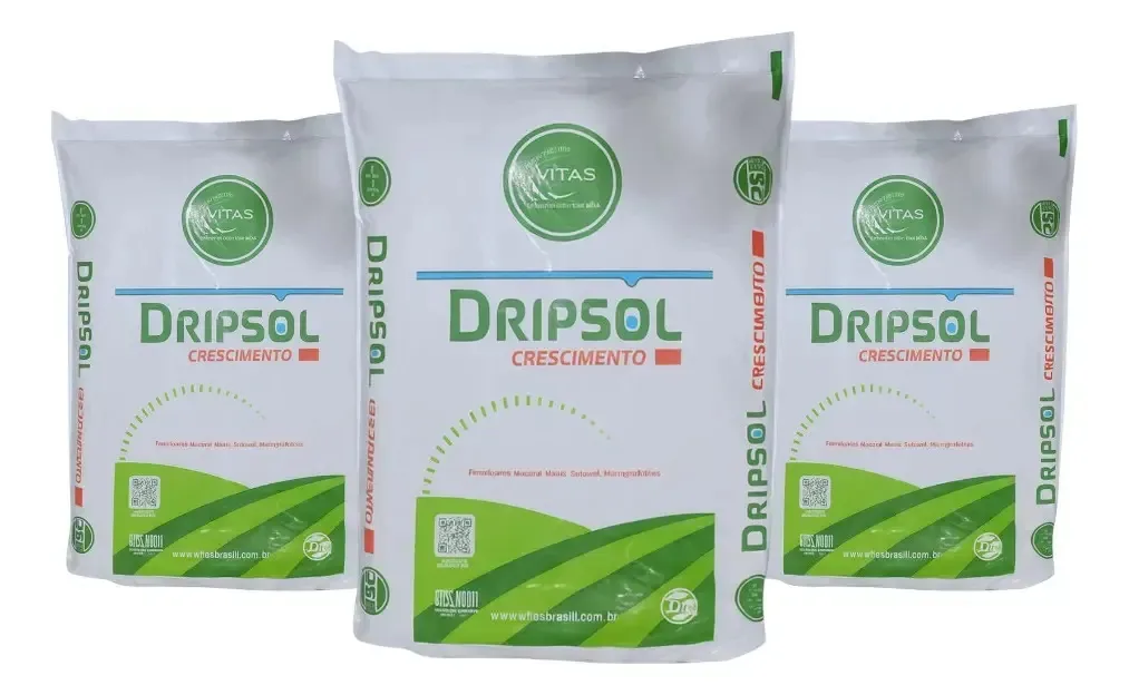 Dripsol Crescimento Adubo Micronutrientes 3kg Hidroponia