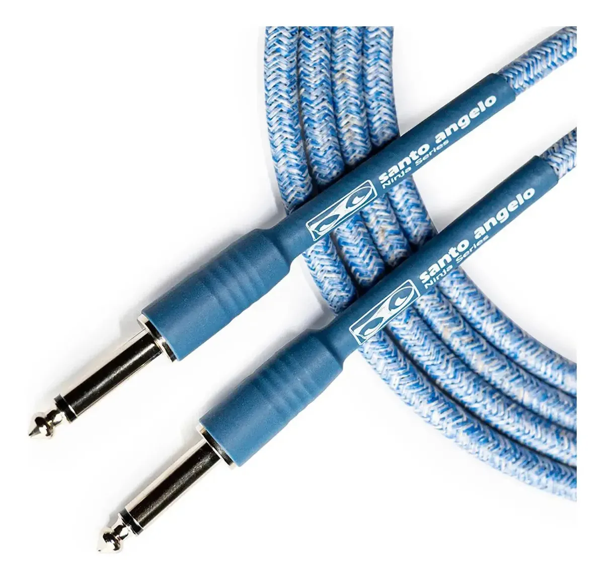 Cabo Santo Ângelo Ninja Têxtil Reto 25ft 7,62m Azul Claro