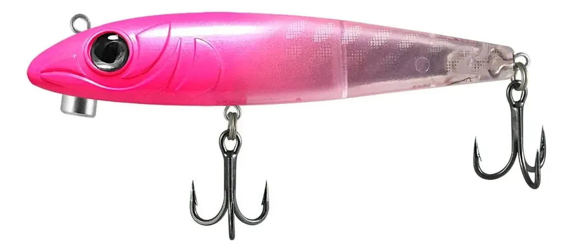 Isca Biruta 90 - 9cm - 15gr - Sub Superfície - Deconto Cor - 551 Semi Opaco Rosa