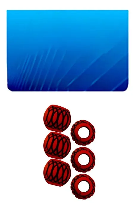 Miçanga Para Pesca Luminosa Mexerica - Jr Pesca Cor Vermelho