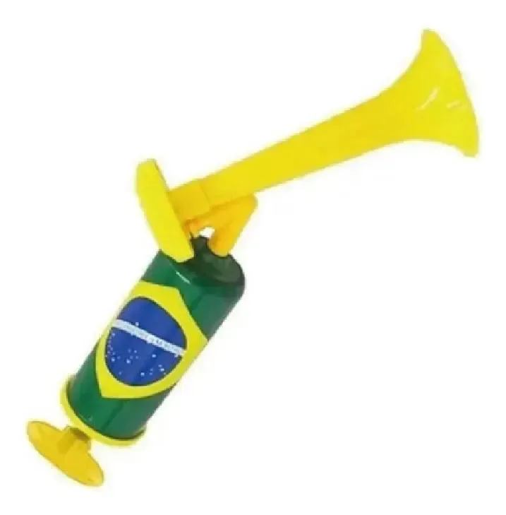 10 Buzina De Pressão Vuvuzela Corneta Para Copa Mundo