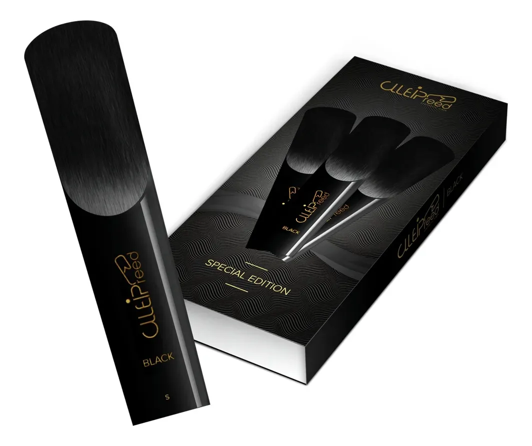 Palheta Saxofone Alto | Soft Sintética Clleip Reed Black