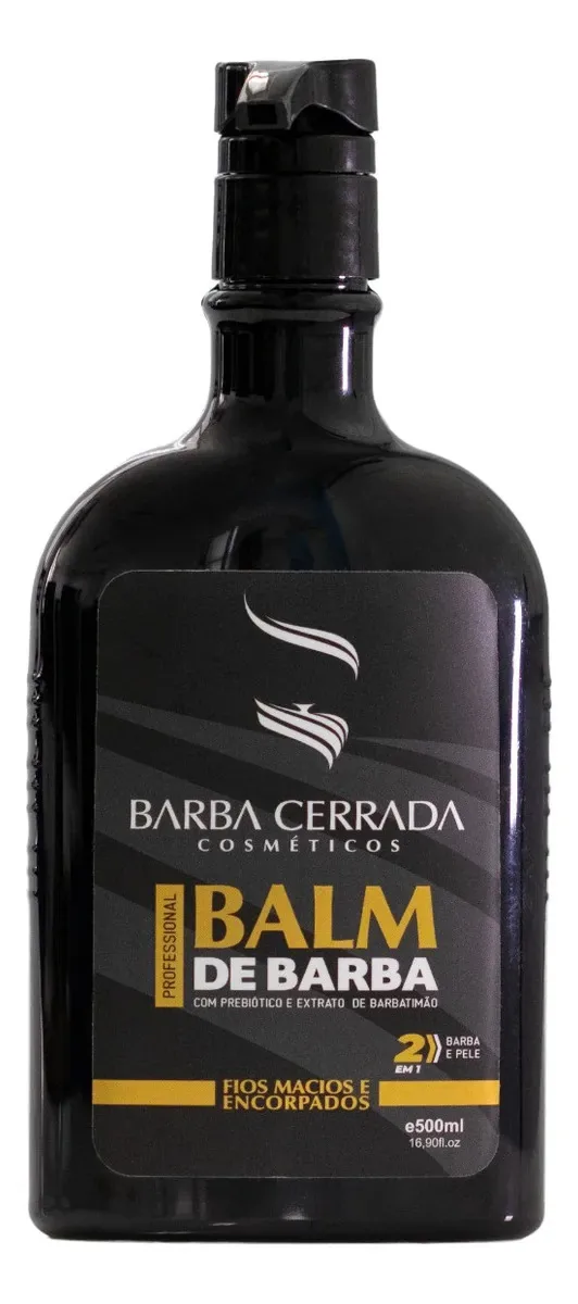 Balm 500ml Barba Cerrada Cosméticos - Cuidado Barba