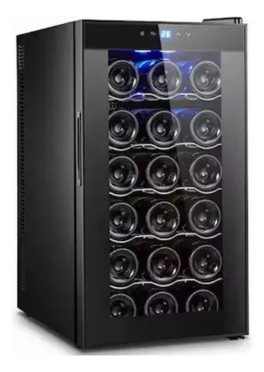 Adega Easy Cooler Climatizador termoelétrico para 18 garrafas preta