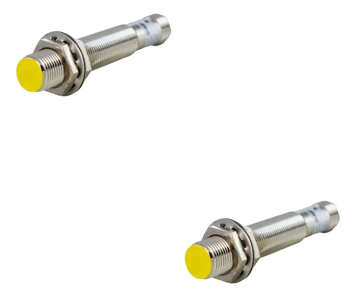 Kit Com 2 Sensores Indutivos da Metaltex Para Automação Industrial