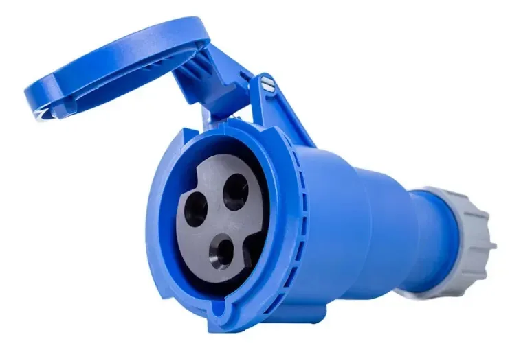 Plug Industrial 2p+t - 32a - Metaltex Tl3t32432