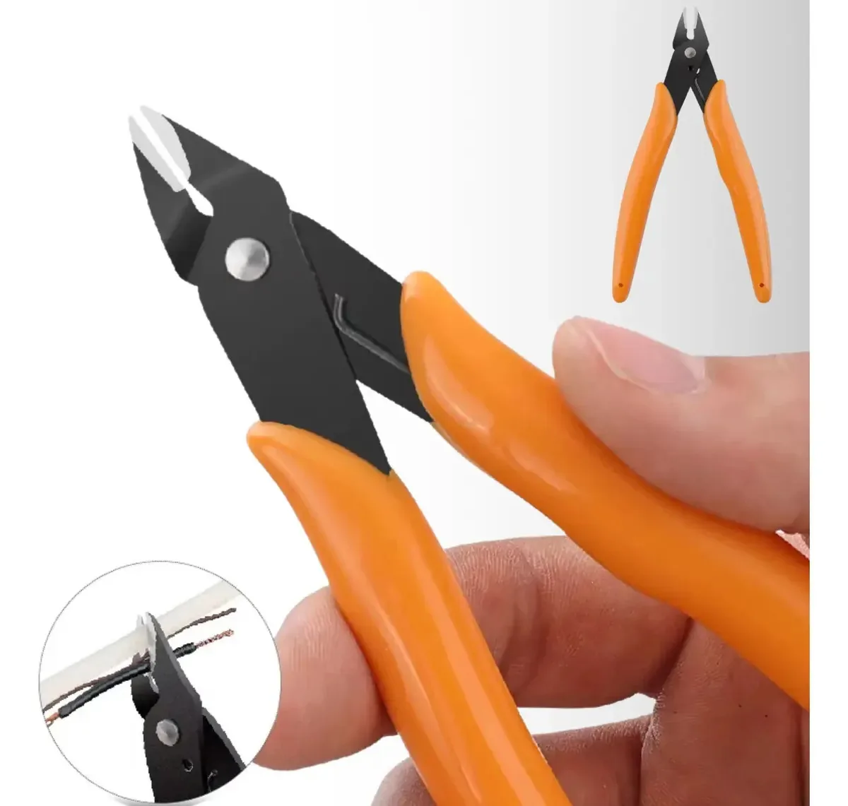 Alicate De Corte De Precisão Corte Diagonal Para Eletrônica
