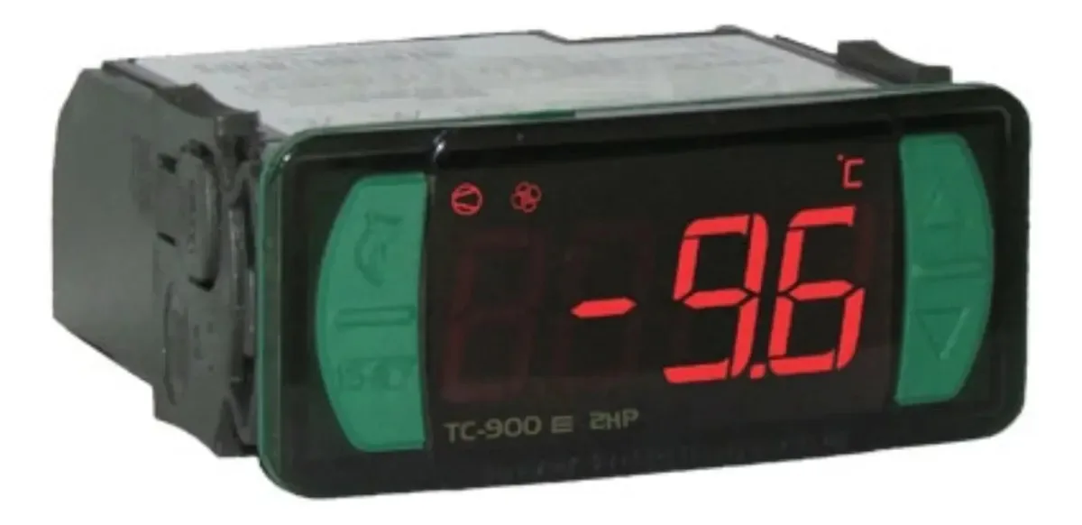 Controlador eletrônico de congelamento 2 sensores, 3 saídas, 1