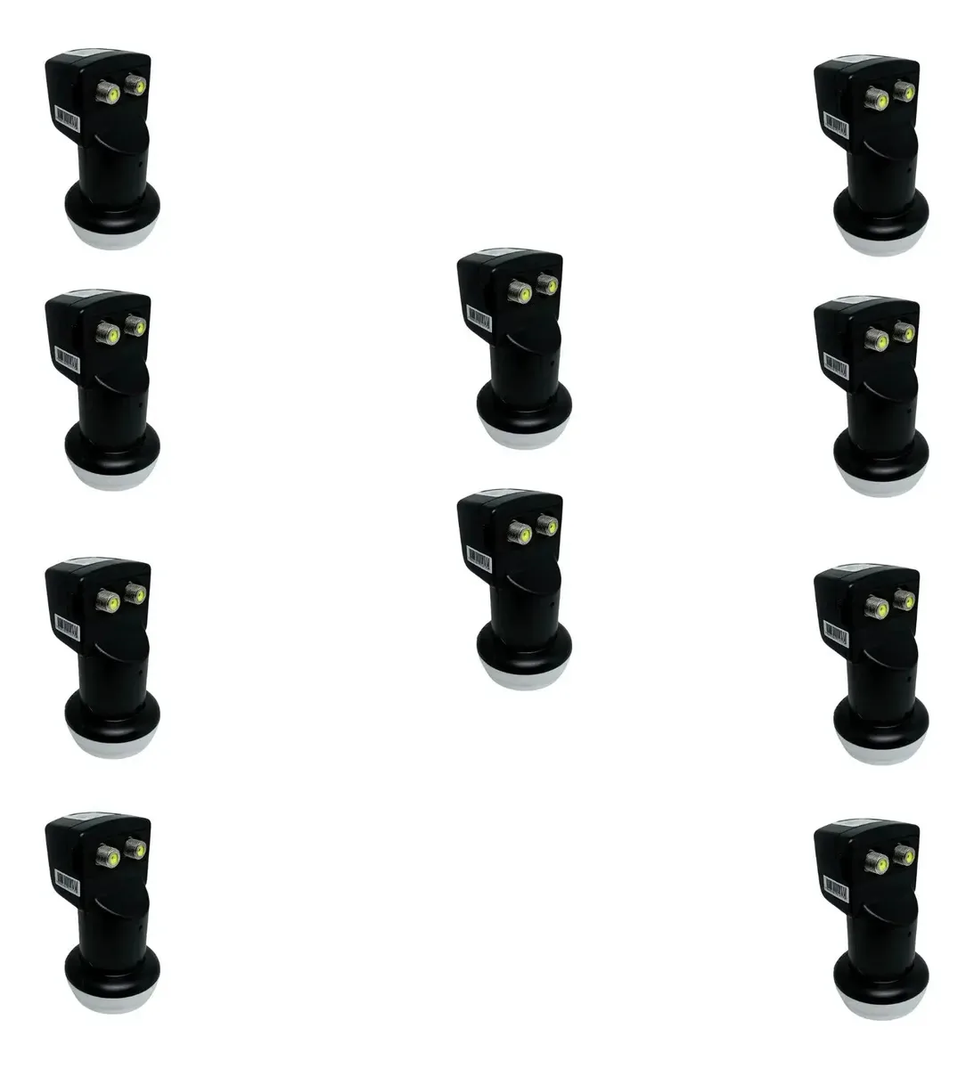 10x Lnb Banda Ku Duplo Universal