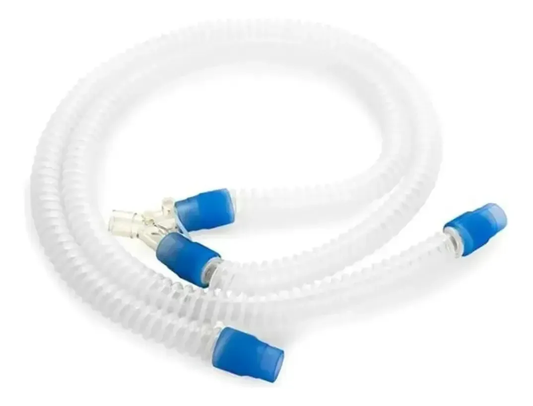 Traquéia Circuito Ventilação Anestesia Silicone 22mm X 1,20m